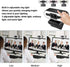 Yoidesu 1080P Webcam for PC, HD Webcam with Adjustable Ring Light and Microphone, Rotatable Wide Angle Camera, Plug