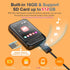 Colorcool MP3 5.3,Portable MP3 512GB Player with Bluetooth Music Player with Speaker and Micro SD Card Slot Player