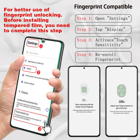 MAYtobe (2 Pack) Tempered Glass for Samsung Galaxy S22 5G - Anti Fingerprint, Anti-scratch, Easy to Install
