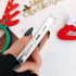 Lafunda Cute Clear Glitter Xmas Snowflake Series Protective Phone Case for iPhone 15 for Women Girls Kids Men (Tree)