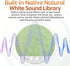 Bluetooth Pillow Speaker for Sleeping, Mini Portable Under Pillow Speaker with White Noise & Timer, Wireless Sleep Aid