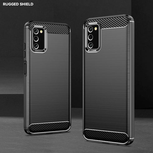 Samsung A03S Case, Galaxy A03S with HD Screen Protector, Fashion Shock-Absorption Flexible TPU Bumper Protective Case