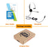 Office Headset with RJ9 Plug for Yealink T22P T26P T28P Phones, Compatible with Avaya 1608 9630 9640 9650 9620,