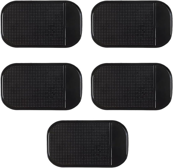 ZIMISI 5PCS Car Dashboard Non-Slip Mat, Thicker Sticky Mat & Anti Slip Pad,