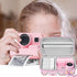 Leayjeen Kids Camera Case for Dylanto/GKTZ/HiMont/CAMCLID/ESOXOFFORE Instant Print Camera, Pink Unicorn (Case Only)