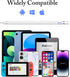Stylus Pen for Touchscreen, Rechargeable Universal iPad Pen, Fine Point Digital Pen Compatible with Android, iOS,