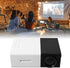 GOWENIC 1080P Kids Projector, HD Adjustable Projection Angle LED Portable Projector for Home Theater, Travel, Camping