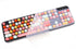UHamn Silicone Keyboard Cover Skin Compatible for MOFII Full-Size Wireless Round Keycaps Keyboard