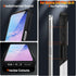 Heavy Duty Case for Samsung Galaxy S10 Plus/S10+ 6.4 Inch, Non-Slip Grip Bumper with 12ft Drop Protection - Black/White