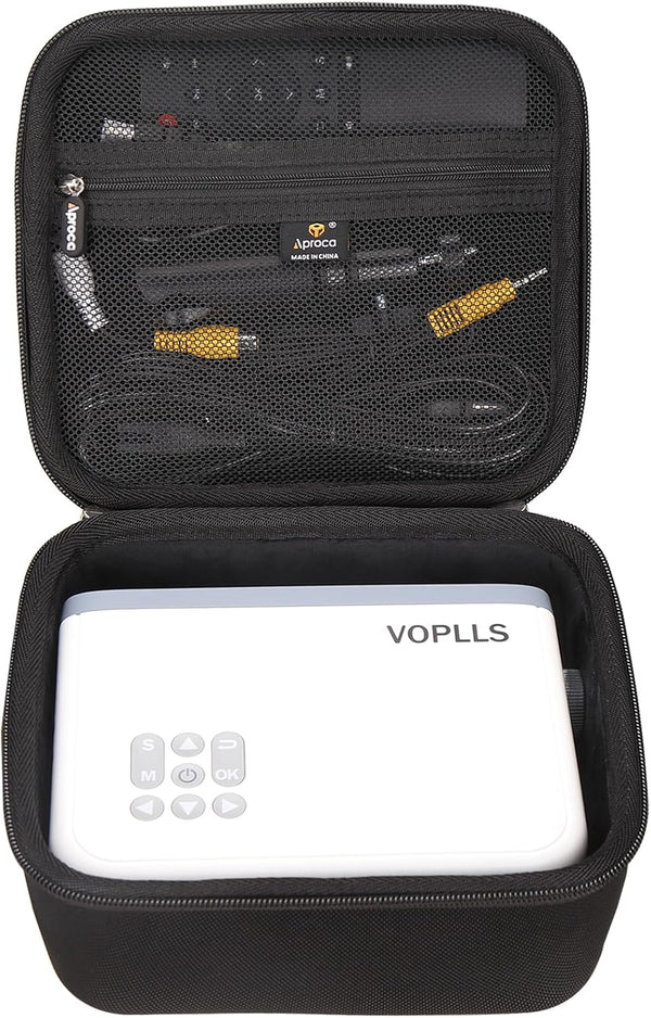 Aproca Case Compatible with VOPLLS Mini Projector, Portable Storage Bag for Projector