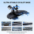 1Zero Easy One-Button Release CD Phone Holder for Car, Universal Air Vent & CD Slot Phone Mount, Thick Cases Friendly