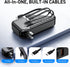 DYDMTT 10000mAh 27W 17/16/15, Portable Charger with Wall Plug Power Bank for iPhone Portable Charger with Built