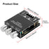 AITRIP 2PCS ZK-502MT 5.0 2.0 2X50W Bluetooth Amplifier Board,Bluetooth Subwoofer Channel High Power Audio Digital HiFi