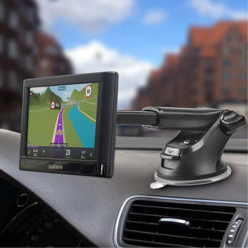 OQTIQ Replacement Suction Cup Mount with 17.2mm Ball Joint, Dashboard Pad Disc, and Adhesive Mounting Disk for Phone