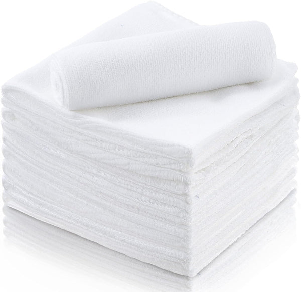 Honeydak 8 Pack Microfiber Record Cleaning Cloth, 12" x 12" Reuseable Anti