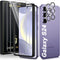 UniqueMe Samsung Galaxy S24 Screen Protector 2+2 Pack: Diamond Hardness, Anti-Explosion, Fingerprint Unlock, Camera