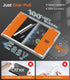 2 Pack 11th/10th Gen.(A16 2025/2022,11/10.9 inch)9H+ Box[12FT iGluz for iPad Tempered Glass Screen Protector