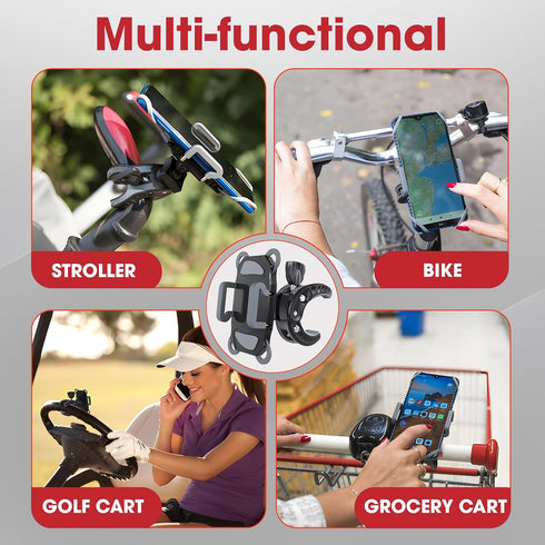 CR-30 SlimClip Mic Stand Phone Holder, iPhone Clamp Mount, for iPhone, Samsung Galaxy, Pixel