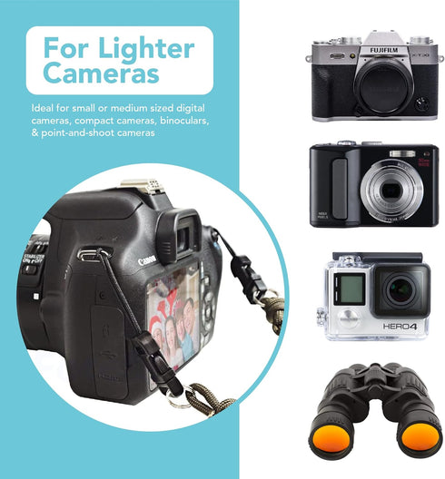Foto&Tech 2 Pieces Quick Release QD Loop Connector for Camera Neck Strap Compatible with Fujifilm, Samsung, Sony,
