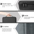 co2CREA Hard Case for AuKing Projector 2024, Upgraded Mini Projector 7500 Lumens Multimedia Home Theater