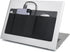 AMOZIFY 3-Pocket Organizer, Mouse Holder for Laptop Stick On, Adhesive Pouch & External Hard Drive Sleeve, SSD Storage