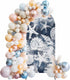 LFoveYuamer 6.6 Ft Arch Backdrop Cover, Coastal Starfish Decorative Wedding Arch Covers Spandex