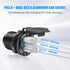 4 in 1-12V USB Outlet RV Accessories, PD3.0 & Dual QC3.0 Car USB Port Aluminum Charger with Lighted 150W Socket