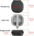 Geekria Shield Earbuds Case for Beats Powerbeats Pro 2, Replacement Hard Shell Travel Bag with Cable Storage (Grey)