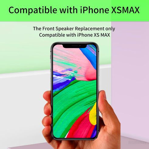 Earpiece Speaker Replacement for iPhone Xs MAX, Front Ear Piece with Ambient Light Sensor Flex Cable Assembly