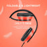 LORELEI X6 Over-Ear Headphones with Microphone, Lightweight Foldable Stereo Bass Headphones for Smartphone/Tablet