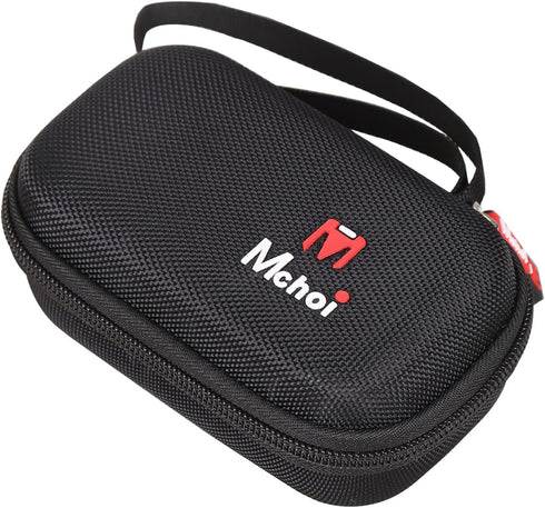 Mchoi Hard Carrying Case for Carson MicroFlip 100x-250x LED & UV Lighted Pocket Microscope, Shockproof Travel Case Only