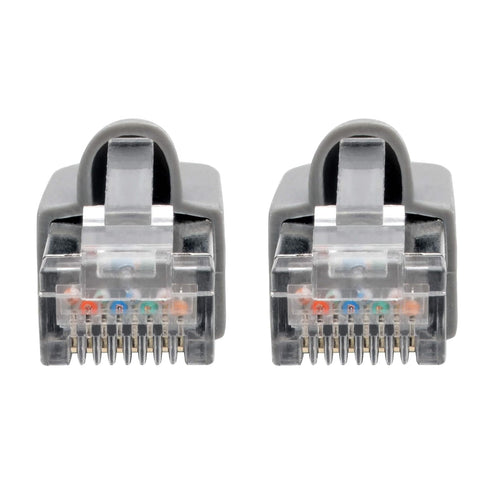 Tripp Lite Cat6a 10G Ethernet Cable, Snagless Molded STP Network Patch Cable, Gray, 12 Feet