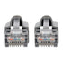 Tripp Lite Cat6a 10G Ethernet Cable, Snagless Molded STP Network Patch Cable, Gray, 12 Feet