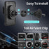 SMALLSHS 15W Car Phone Holder with Wireless Car Charger, Car Vent Mount with Induction Opening and Closing, Air Vent