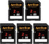 AreTop SD Card 2GB, 5 Pack Class 6 SDHC Memory Card, 5 Pack