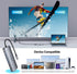 USB C Hub, Acodot 9 in 1 USB C to 4K@60HZ HDMI Multiport Adapter, 3 USB 3.0 Ports, SD/TF Card Reader, 100W PD, Designed