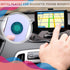 Weewooday 18 Pcs Magnetic Phone Plates Mandala Flower Round Mount Holder with Adhesive for Phone Magnet, Car Mounts