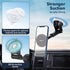 BELCO Magnetic Phone Holder for Car Suction Cup Phone Mount with Adjustable Rotating Arm and Lock Mechanism