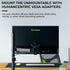 HumanCentric VESA Mount Adapter for Viewsonic Models VX2776-smhd, VX2476-smhd, VX2376-smhd