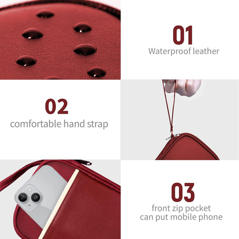 Portable Waterproof Travel Cable Organizer Bag Pouch for Electronic Accessories, Charger, Phone, Hard Drive, SD Card -