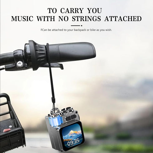 bosta Portable Bluetooth Speaker with Touch Screen, Wireless Stereo Pairing, Wild Mini Rugged Travel Outdoor Speaker