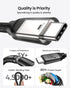 Silkland USB C Monitor Display Cable, 4K@120Hz/60Hz, 8K@30Hz, 3.3FT, 240W PD Fast Charge, Compatible with MacBook Pro,