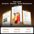 9H+ 16 12FT 6.7", 2 Pack Zeniss NeverBreak Hardness for iPhone Plus Screen Protector Military Grade Protection
