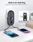 Portable Charger for Samsung Watch 7, 10000mAh Power Bank with Built-in Cables and AC Wall Plug for Samsung Phones and