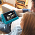 Tablet Stand Multi-Angle Lazy Holder with Soft Pad, Net Pocket & Phone Stands for Lap, Knee, Sofa, and Bed (Light Blue)