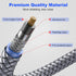 RCA Extension Cable Digital Coaxial Audio Cable Gold-Plated RCA Cables Male to Female Subwoofer Cable for Home Theater