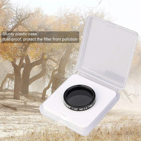 SVBONY SV139 1.25 inch Moon Filter 12.5% Transmission ND8 Neutral Density for Telescope Eyepiece