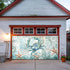 GNAKT AREWG 13x6ft Summer Garage Door Banner Cover Coastal Crabs Starfish Waterweed Garage Door Decoratons Banner
