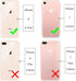 Fingic Pineapple Case for iPhone 8 & 7, Slim Golden Pineapple & Grey Marble Pattern, Hard PC Soft Rubber