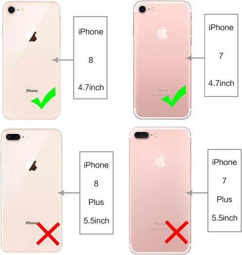 Fingic for iPhone 8/7 Case - Pineapple Hybrid 2 in 1 Shock-Absorbent Green Silicone & Polycarbonate Case with Pineapple
